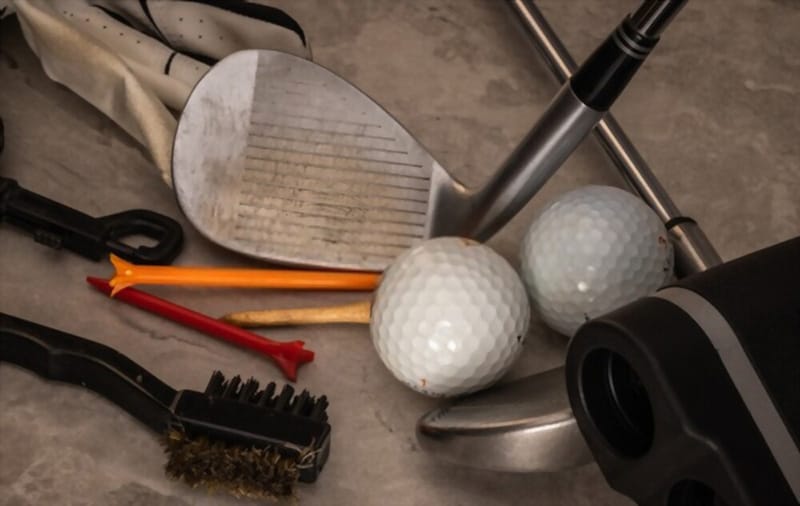 Useful items for cleaning golf balls