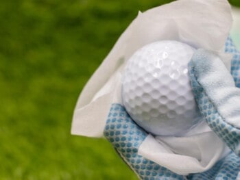 how to clean golf balls