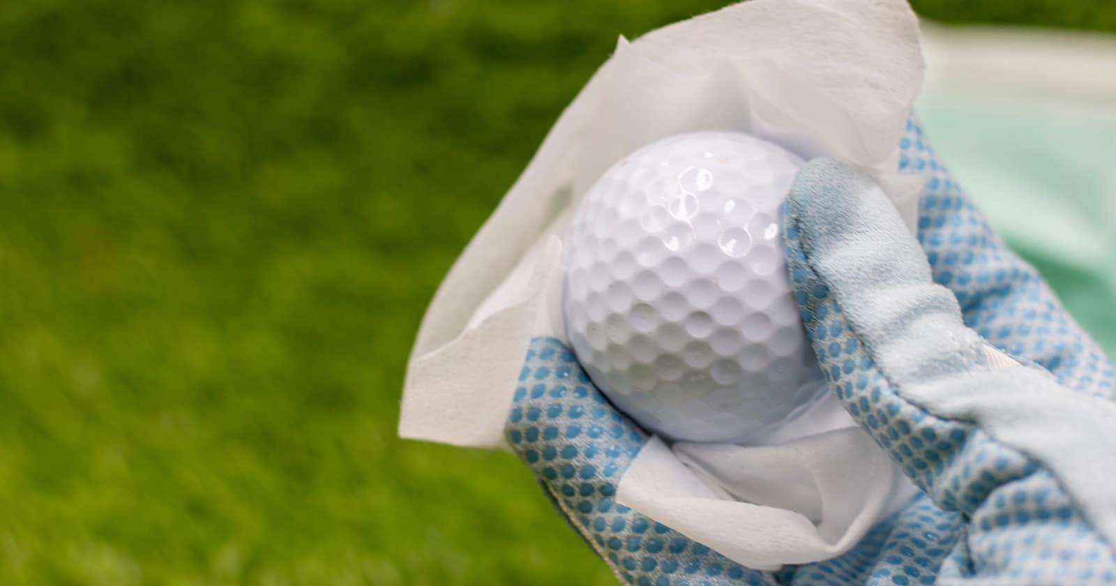 how to clean golf balls