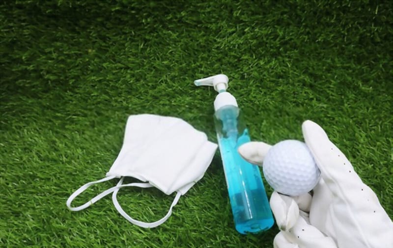 will cleanser damage the golf ball