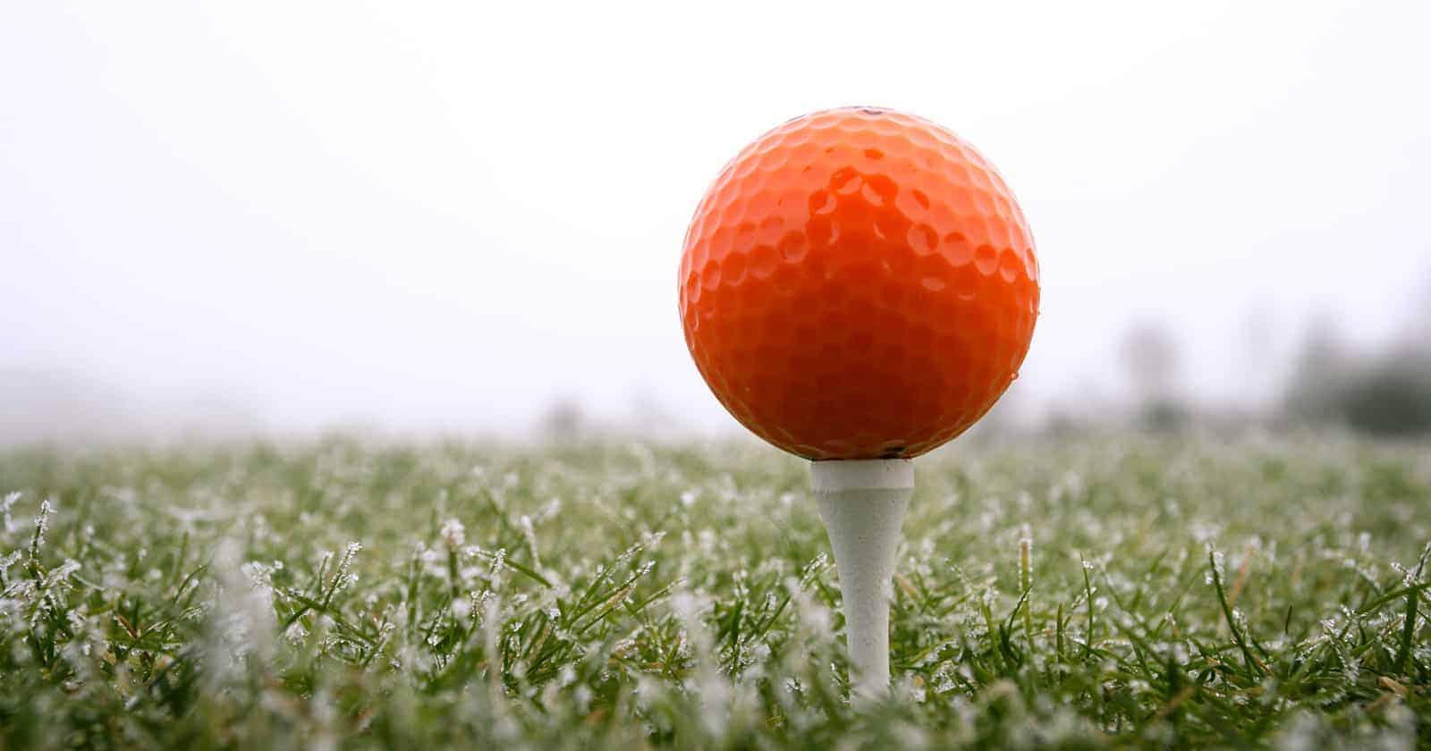 best golf balls for cold weather