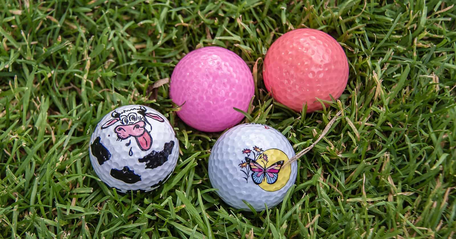 how to paint golf balls