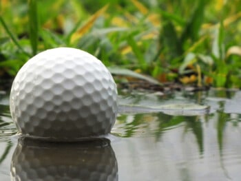 do golf balls get waterlogged