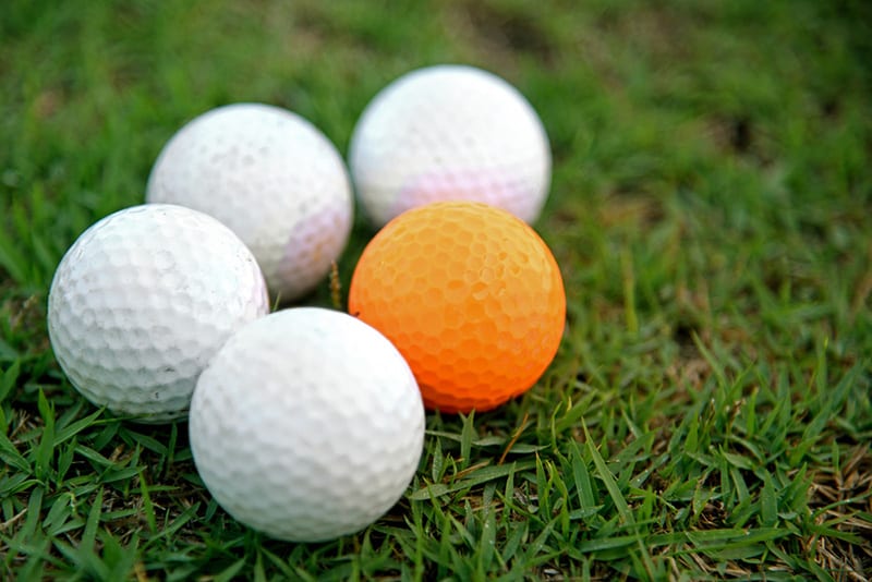 Matte-and-Regular-Golf-Balls