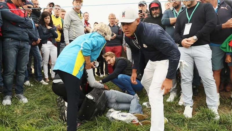 A-spectator-was-injured-by-Brooks-Koepkas-tee-shot-at-Le-Golf-National-Friday