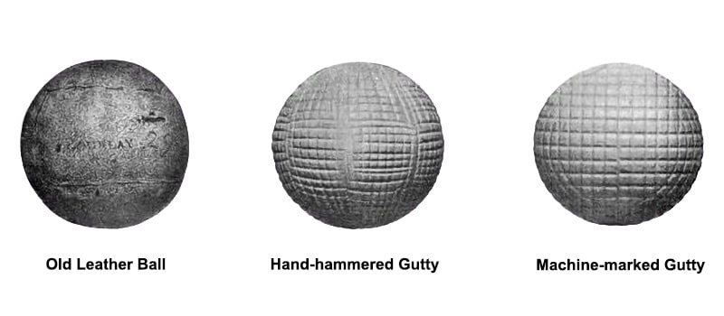 Guttie-golf-balls